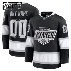 Los Angeles Kings tröja Customized Fanatics Premium 2024-25 Svart Hemma - NHL Tröjor Barn